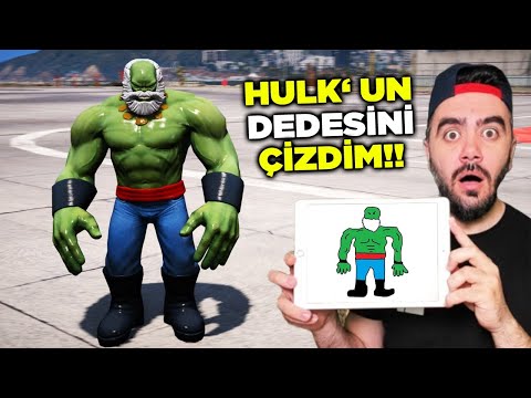 HULKUN DEDESINI ÇIZDIM GERÇEK OLDU - GTA 5 MODS