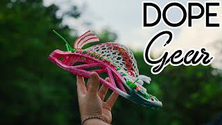 Dope Gear - Custom Watermelon Dyed ECD Rebel Offense Lacrosse Head