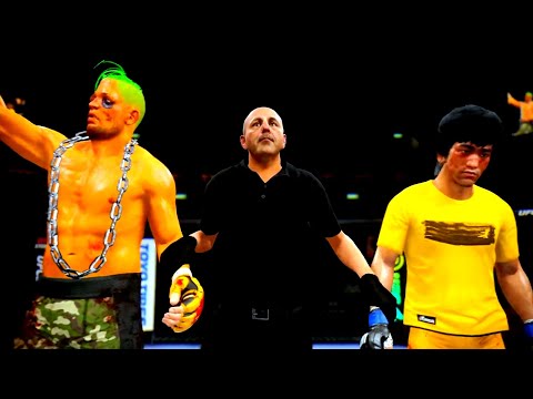 Man Corn vs. Bruce Lee - EA sports UFC 4 Rematch