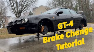 How to change brakes on a 6th Gen Celica GT-4 ST205