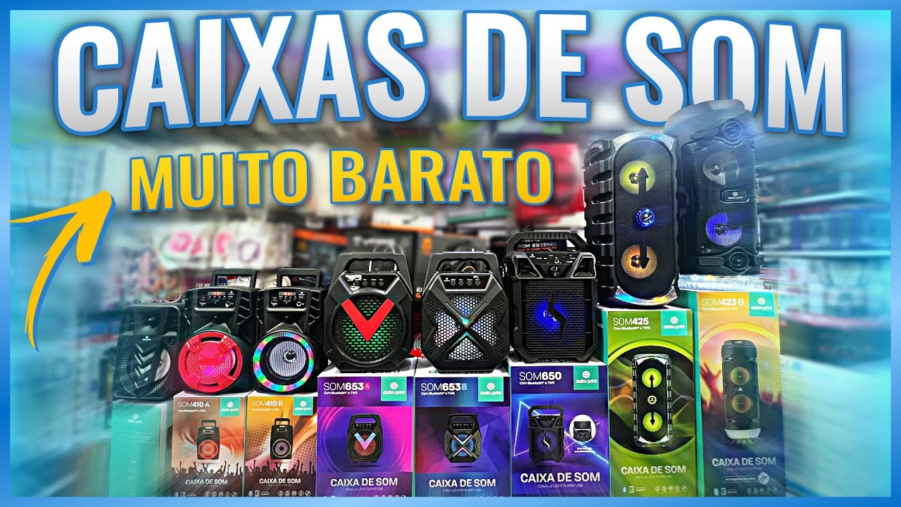 Caixa de Som No Atacado Muito Barato !! Nova Marca Parceira!!!