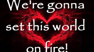 Set This World On Fire - Janoskians (Lyrics)