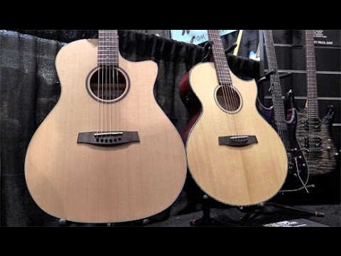 SNAMM '16 - Schecter Studio Acoustic and Stage Acoustic Demos | Jeff Loomis Signature 7-String