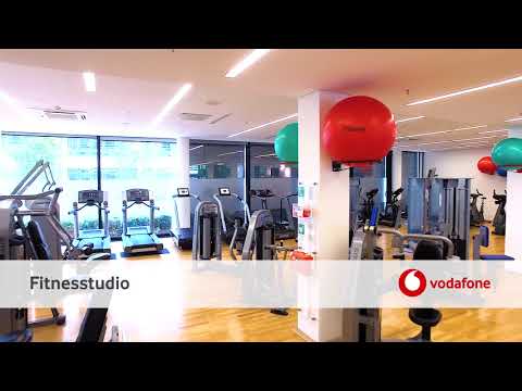 Drohnenflug am Vodafone Campus Düsseldorf