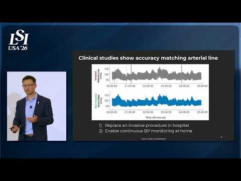 Ray Liu, Vena Vitals - Continuous noninvasive blood pressure monitoring | LSI USA '26
