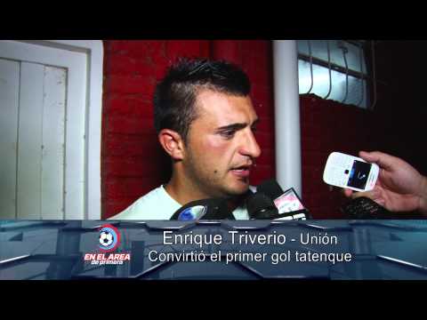 Quique Triverio la rompió ante Atlético Rafaela