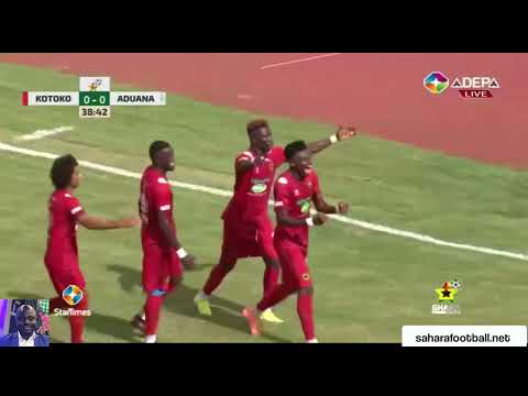 Asante Kotoko 1-1 Aduana Stars - EXTENDED HIGHLIGHTS - Bright Adjei & Franck Mbella score