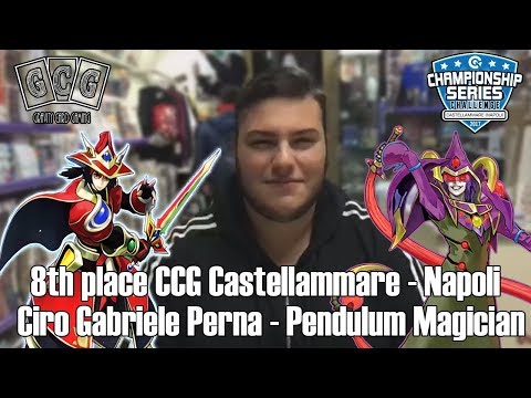 8th place CCG Castellammare (NA) - Pendulum Magician - Ciro Gabriele Perna