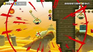 新要素満載の60秒スピードラン！！！   by me 【SMM2】