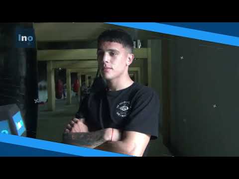 El santotomesino Alan Crenz avanza a paso firme en el boxeo profesional