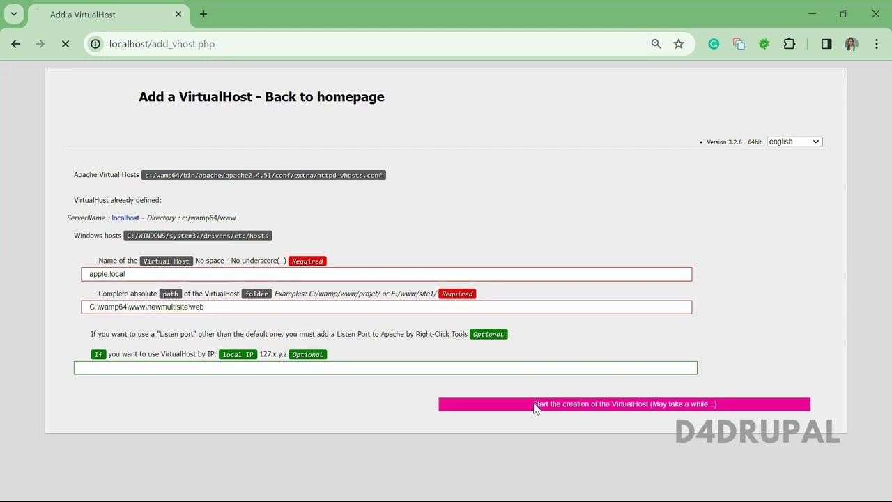 Multisite setup in Drupal 10, Drupal 9, Drupal 8 | D4Drupal