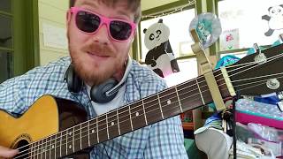 Ozuna, Romeo Santos - Ibiza // easy guitar tutorial