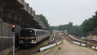 preview picture of video 'Atlanta Subway: College Park MARTA station'