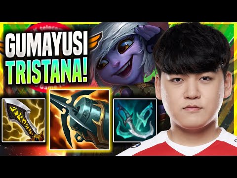 GUMAYUSI WORLD CLASS TRISTANA! - T1 Gumayusi Plays Tristana ADC vs Senna! | Season 11