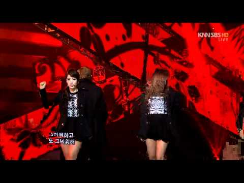 [HDTV] 111127.인기가요.티아라(T-ara) - Cry Cry