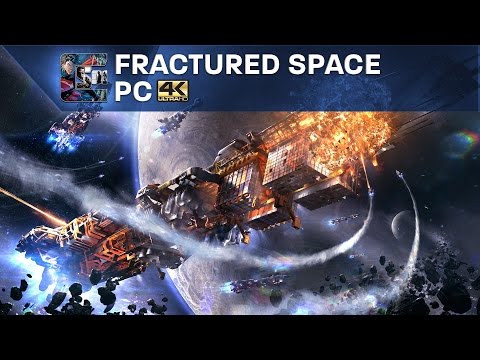 Fractured Space - 4K PC Gameplay - Space MOBA | CenterStrain01