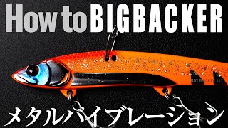 [Shore jigging] BIG BACKER подробное объяснение! Вибрация металла / Береговое литье / Сёго Мураками