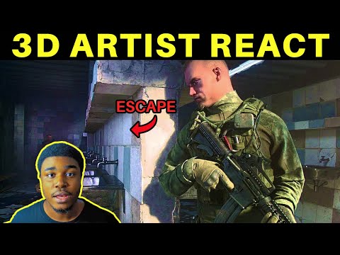 3D Artist React to Escape from Tarkov / CGi Cinematic