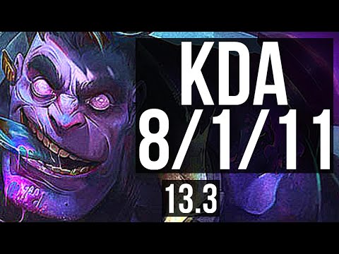 MUNDO vs AURELION SOL (TOP) | 8/1/11, 500+ games | KR Master | 13.3