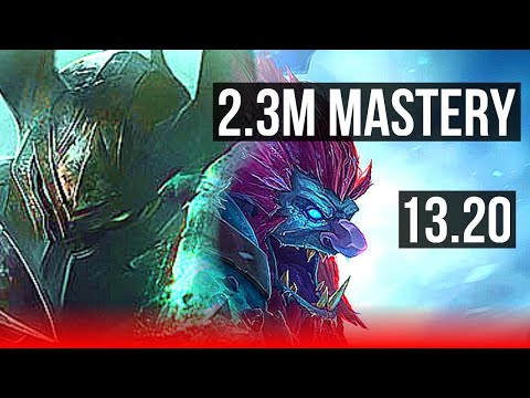 MORDEKAISER vs TRUNDLE (TOP) | 2.3M mastery, 10/2/7, Godlike | EUW Diamond | 13.20