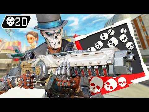 AMAZING SOLO REVENANT 20 KILLS BOMB IN EPIC GAME (Apex Legends Gameplay)