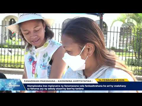 NEWS OF FEBRUARY 14, 2026 BY TV PLUS MADAGASCAR