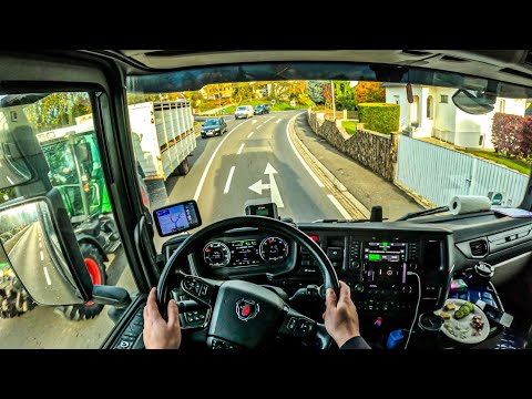 Thumbnail for ASMR 🇦🇹 POV Truck Driving Scania R500 | Austria Very Beautiful Villages To Drive Through | 4k HD | by SEAT