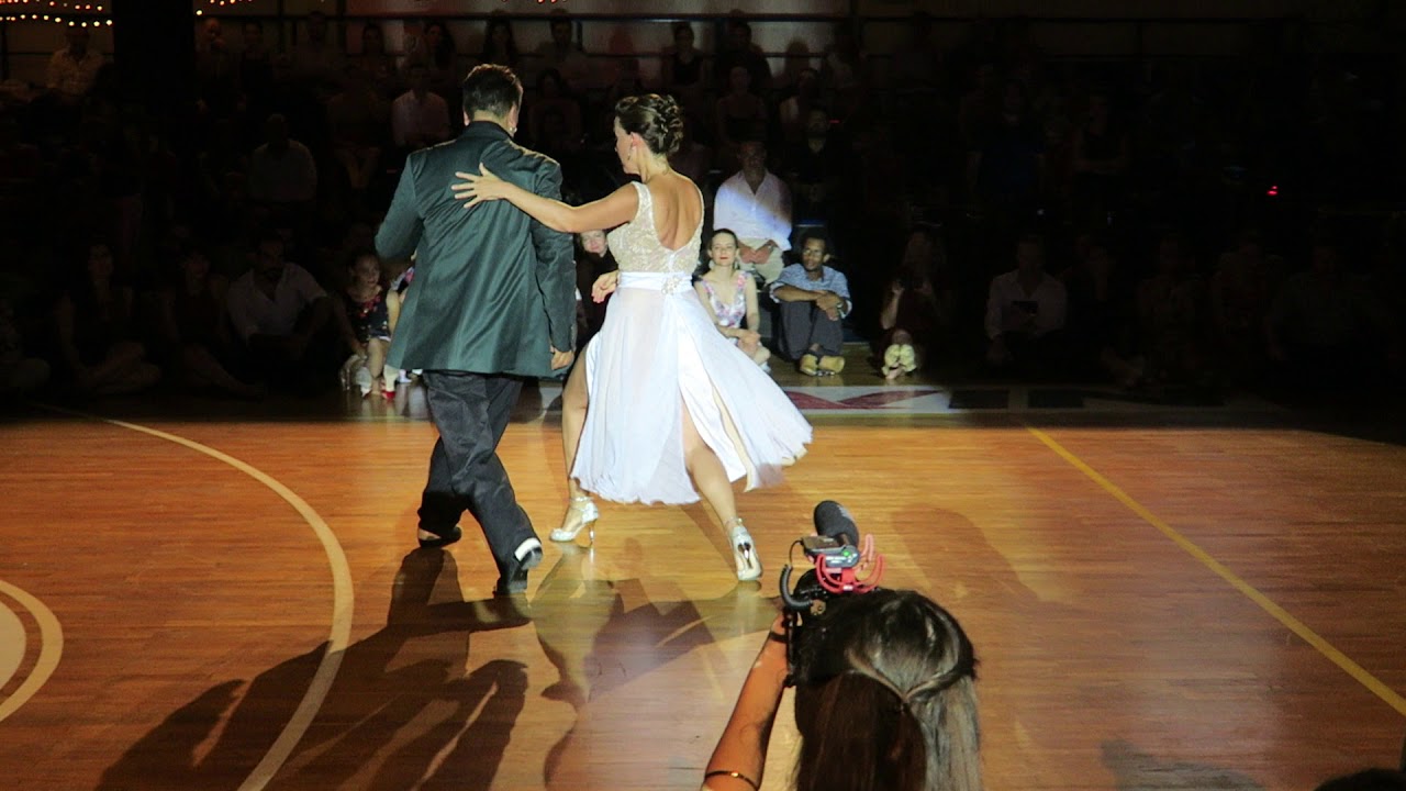 Mariano Chicho Frumboli & Juana Sepulveda at A Los Amigos Tango Festival, Rythymno Crete 2019 5