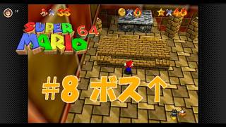 今年で30周年の【スーパーマリオ64】スター120枚攻略を目指す#8