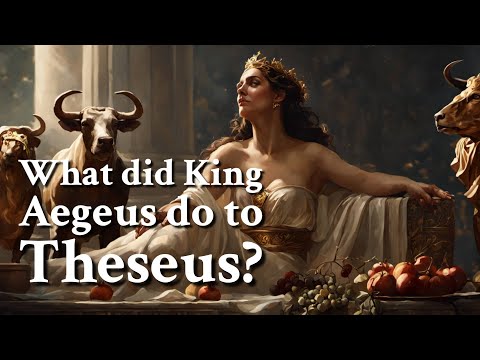 What did King Aegeus do to Theseus? Greek Mythology Story