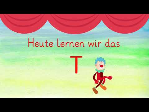 ABC-Lied - Buchstabe T - mit Kiku, dem Clown