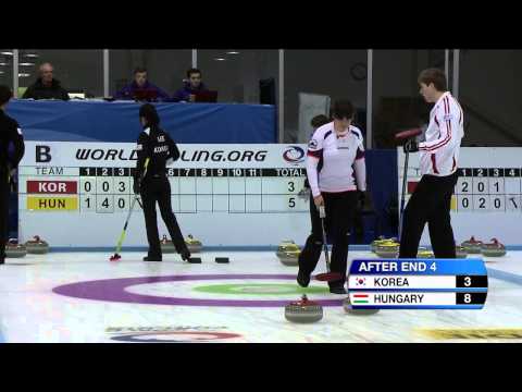CURLING: KOR-HUN World Mixed Doubles Chp 2014 - HIGHLIGHTS