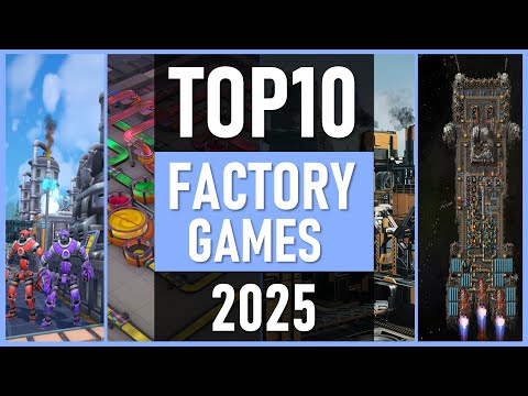 Top 10 Factory Games | Automation Building Games 2025