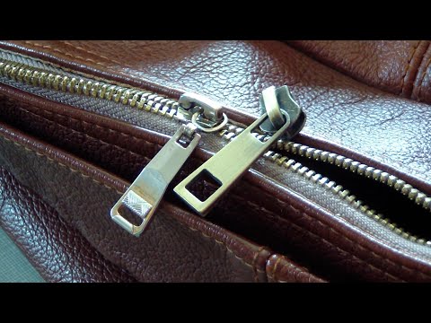 How to Replace a Zipper Slider on a Bag