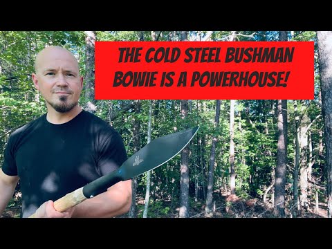 The Cold Steel Bushman Bowie