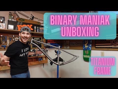 Dream MTB Frame / Unboxing The Binary Maniak / Titanium Hardtail / Hardtail Party