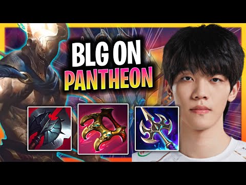 LEARN HOW TO PLAY PANTHEON SUPPORT LIKE A PRO! | BLG On Plays Pantheon Support vs Nautilus!  Season