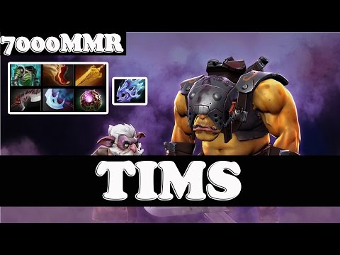 Dota 2 - TIMS 7000MMR Plays Alchemist - Ranked Match Gameplay!