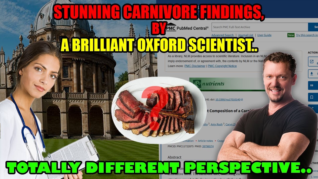 🔴Breaking: Stunning New CARNIVORE Findings by Top Scientist [Apr 2025]