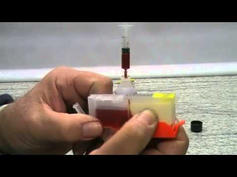 Video thumbnail: Fill Pgi550/Cli551 Refillable Cartridges For The First Time Use