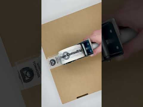 Pakketape med tryk fra PaperConsult A/S