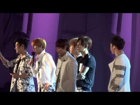 130427- BEAST / B2ST Introduction Dong Woon Speaking English @ Korean Music Festival 2013