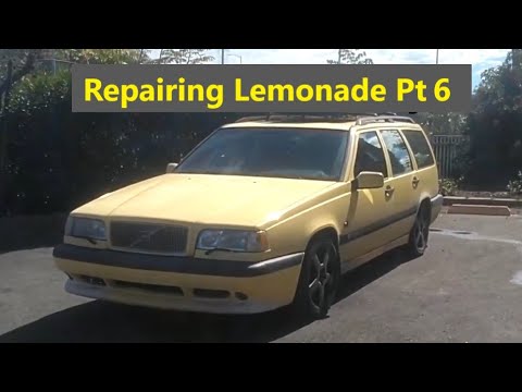 Fixing Lemonade Pt 6, rear suspension rebuild, shocks, springs, iPd anti-sway bar, etc. - HOWR