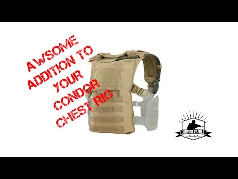 Condor hydration bladder chest rig review