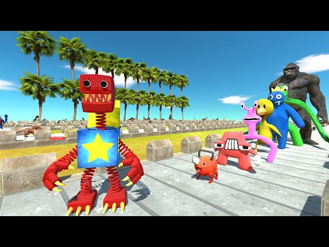 Boxy Boo COCONUT DEATH RUN - Animal Revolt Battle Simulator