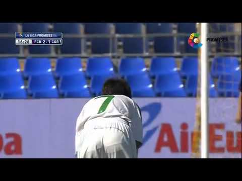 Gol Juan Ignacio López en el Barcelona- CCF Alevín (2-1,16')