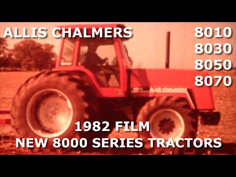 1982 Allis Chalmers Dealer Movie New 8000 Series Tractors
