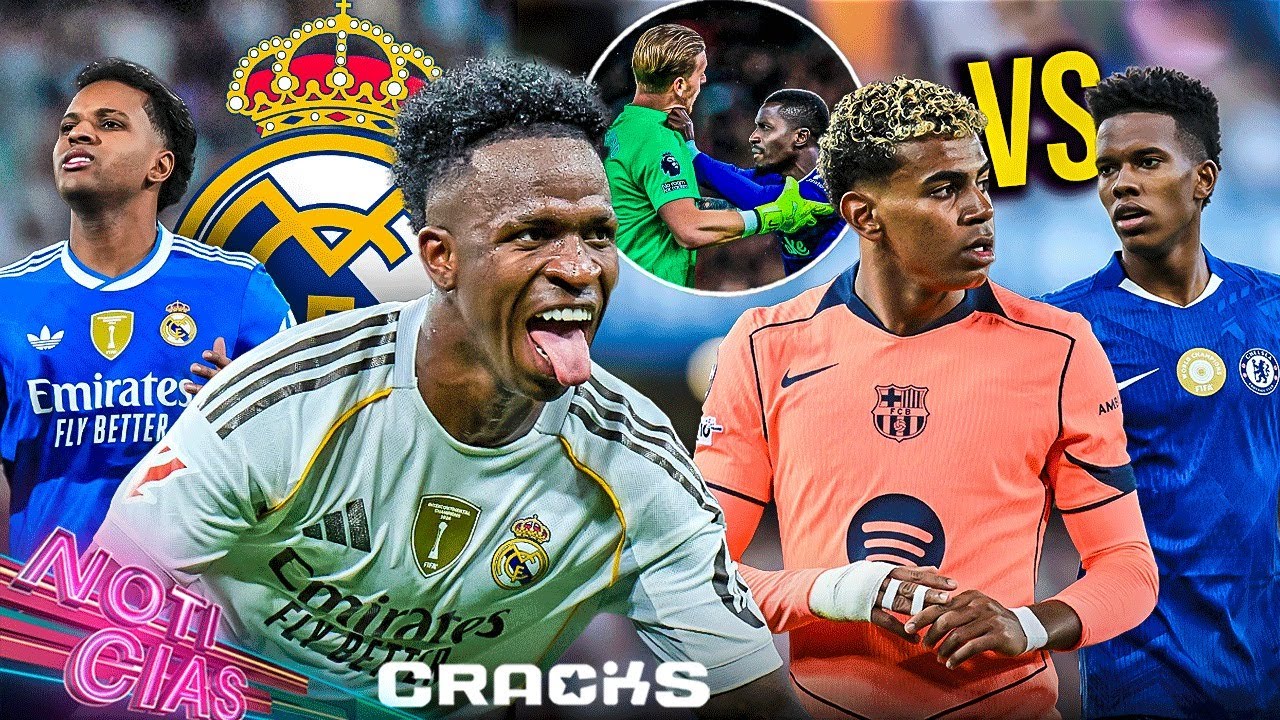 Vini pide sueldo de CR7; Rodrygo seco | Lamine vs Estevao | ¡Roja por pegarle a compañero!