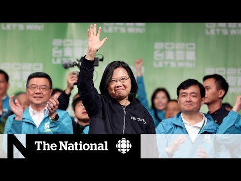 Taiwan president wins second term Taiwan president wins second term