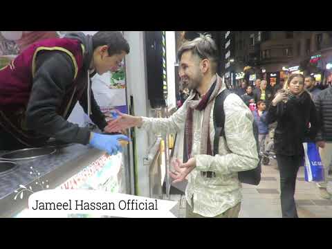 Famous Turkish Ice cream Istanbul by Jameel Hassan